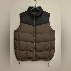 Eddie Bauer Men’s XL 700 Fill Goose Down Puffer Vest